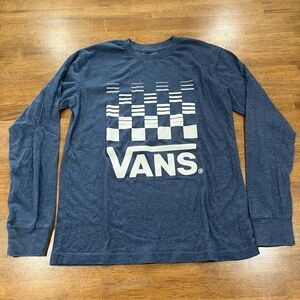 Vans Boys Long Sleeve Shirt